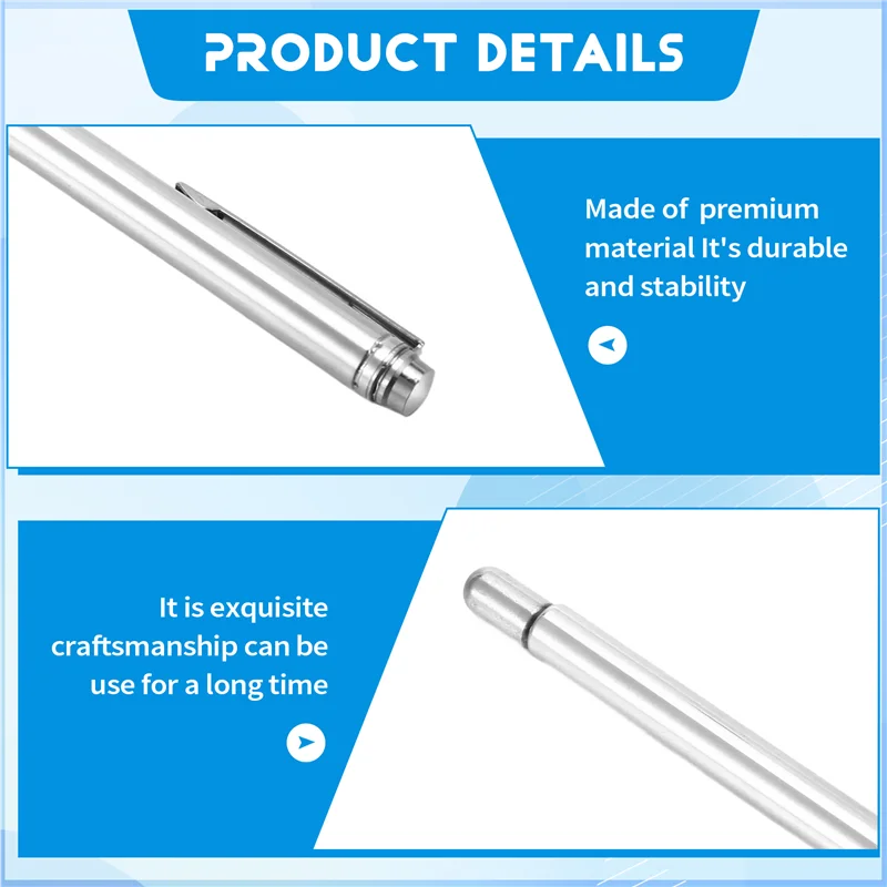 AED6-Portable Dowsing Rod Water  Tool Adjustable Rods Flexible Divining Water Spirit Ghost Gold Buried Items