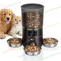 Smart Automatic Pet Feeder 6L WIFI App Control Multi Cat Food Dispenser with Multiple Bowls