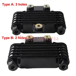 Motorcycle Aluminum Oil Cooled Radiator Cooler Cooling System for Honda Yamaha Pocket Dirt Bike 125cc 250cc Accessories