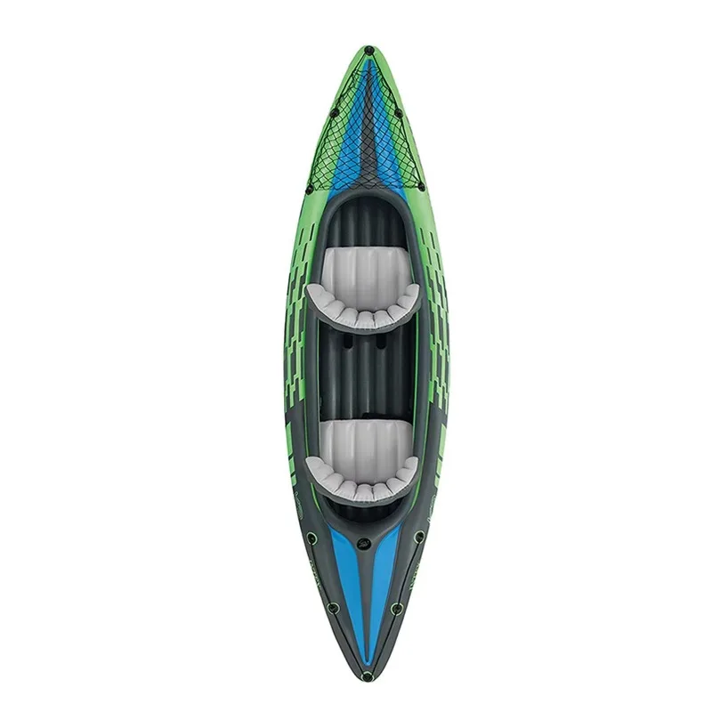Inflatable Kayak 2-Person Challenger K2 Kayak with Paddle and Air Pump Outdoor Sports Kayak Fishing Canoe Fast Delivery