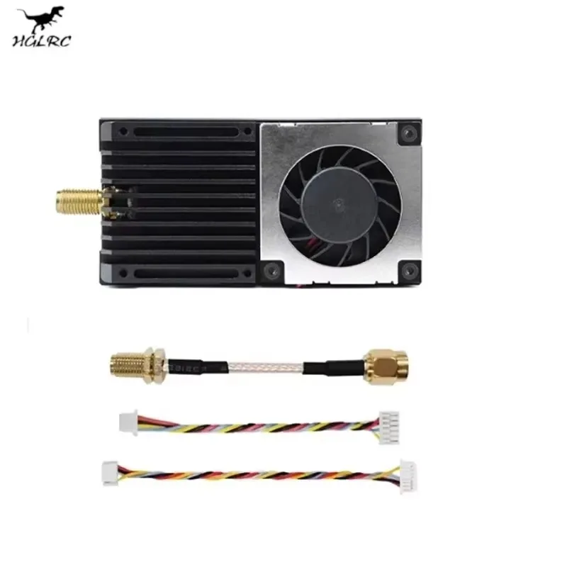 SmCpHGLRC 5.8G 5.5W High Power VTX Adjustable Power Sink OSD Wideo Transmitter For FPV Freestyle RC Long Range Drone