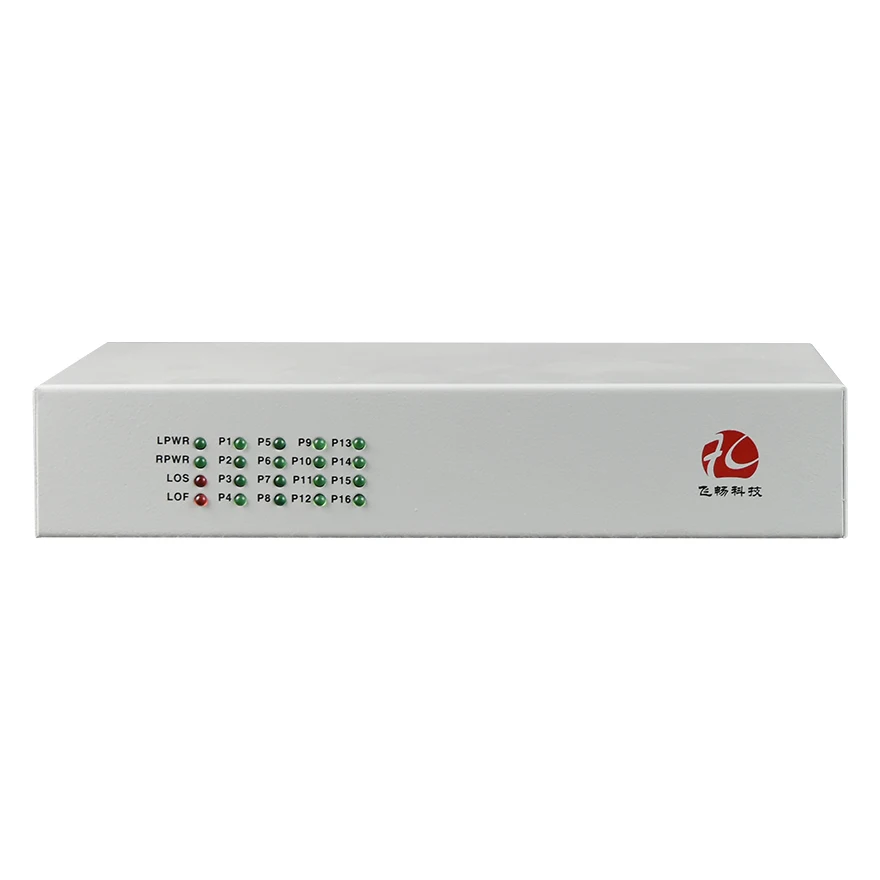 factory supplier pcm 16 mux telephone line extender multiplexers fxo fxs to fiber optical converter