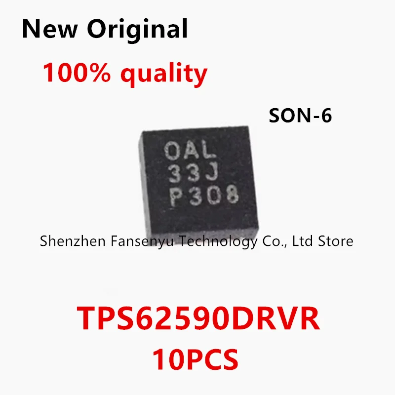 

10PCS/LOT TPS62590DRVR TPS62590DRVT TPS62590 OAL SON6 New original