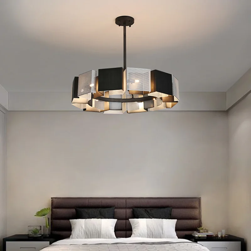 

Modern Bedroom Industrial Style Lights for Ceiling Luxury Decoration Round Simple Maison Lighting Fixture Home Decor