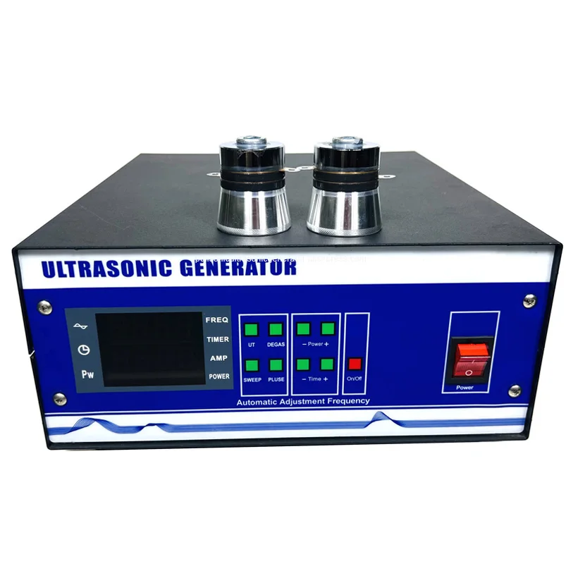 28KHz/40KHz Digital Dispaly Ultrasonic Power Source Generator 2000W Underwater Ultrasonic Transducer Controller