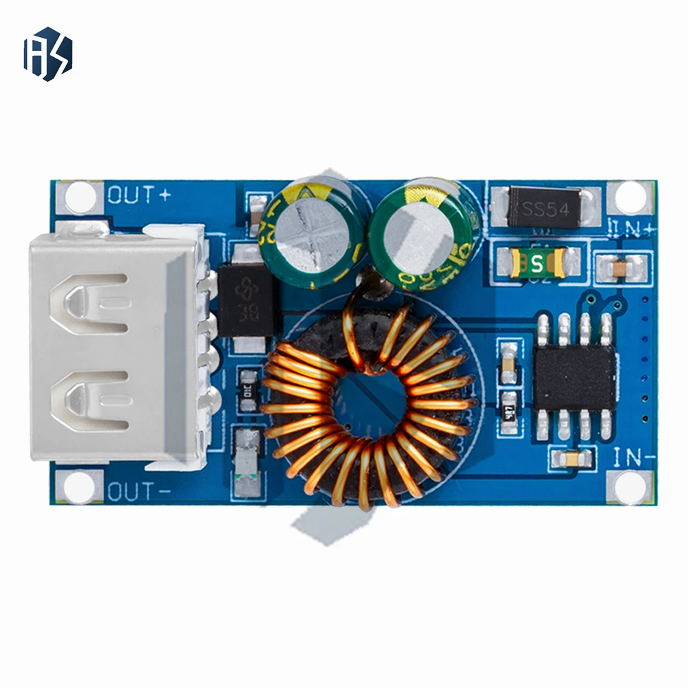 ‌12V/24V to USB-C Fast Charger Module – QC3.0/FCP/SCP 18W DC-DC Converter with 5V-12V Adjustable Output | 95% High Efficiency