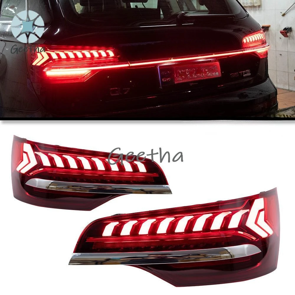 

Новые задние фонари Full LED для Audi Q7 2006-2015: комплект для горячей замены, включая фонари заднего хода