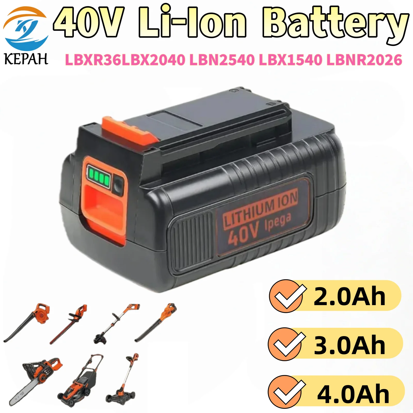40V 4000Mah Lithium… - image
