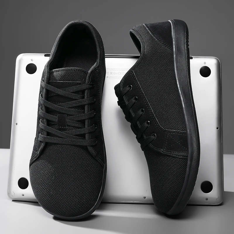 

Mesh Men Wide Toe Barefoot Shoes for Unisex Casual Sneakers Outdoor Trail Running Shoes Non-Slip Minimalist Walking Hiking Shoes