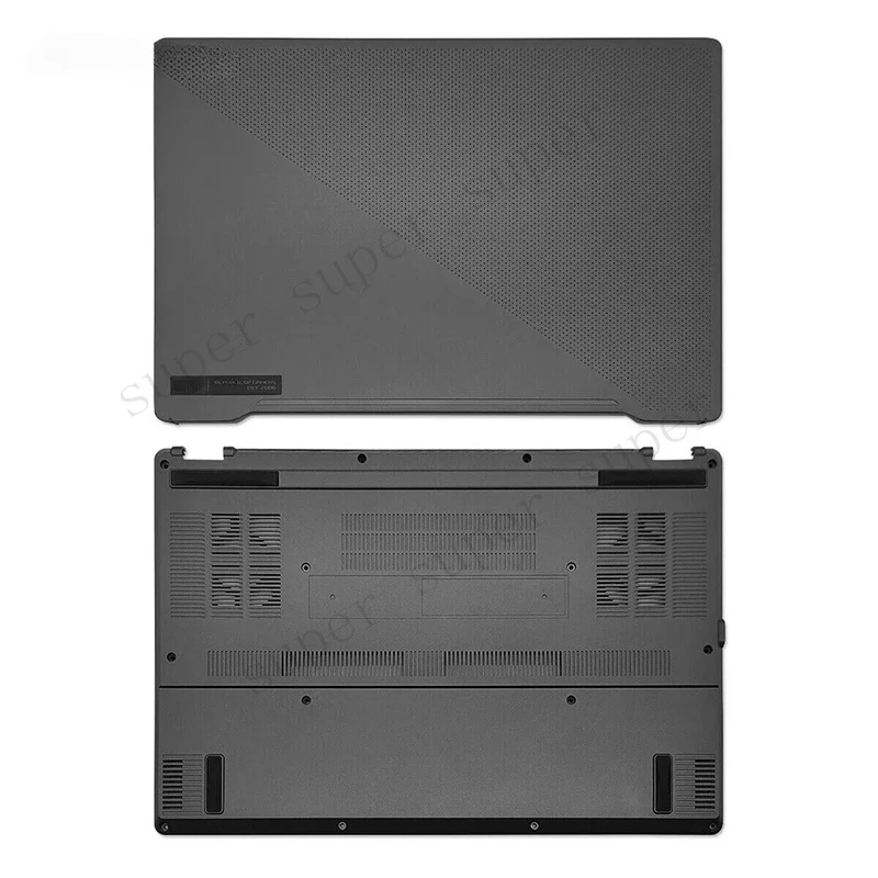 Nova Tampa Traseira / Base Inferior Cinza para ASUS ROG 14 Zephyrus GA401