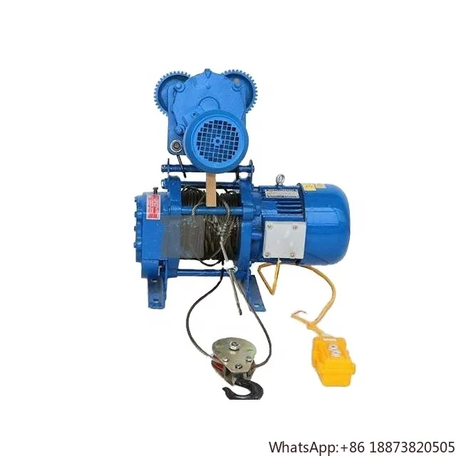 Crane Lifting Motor Kcd Electric Hoist Winch High Quality 110V 220V Small 300Kg 500Kg Mini