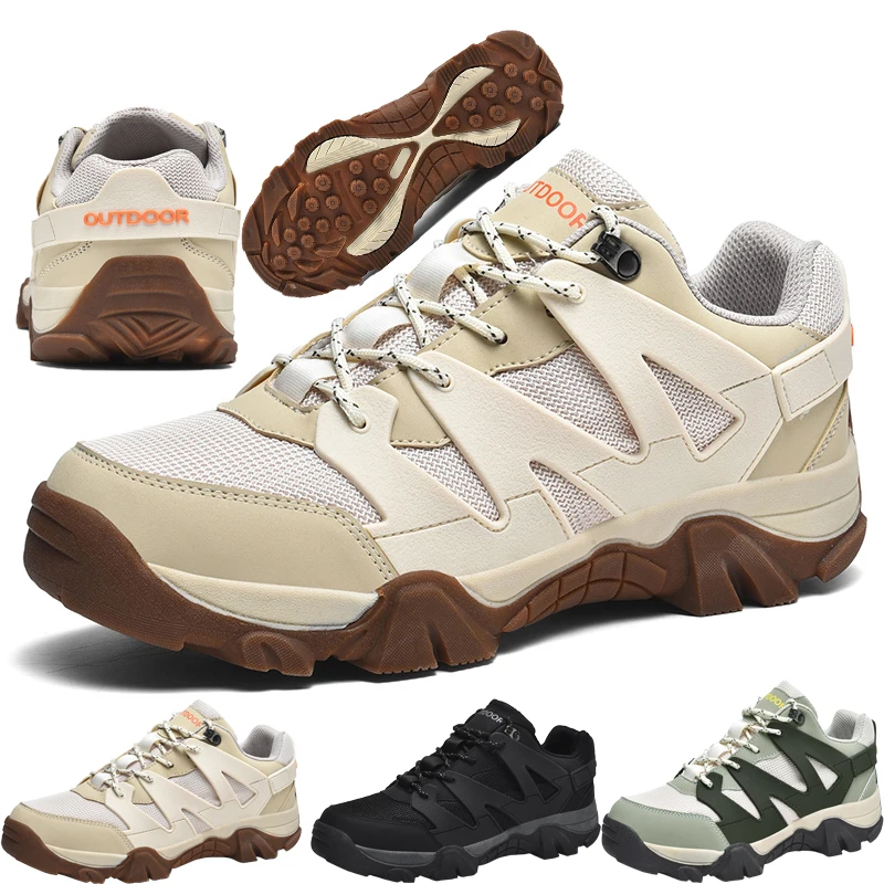 

Мужская велосипедная обувь на все сезоны, уличная дышащая и противоскользящая походная обувь, повседневная спортивная походная обувь, легкая и