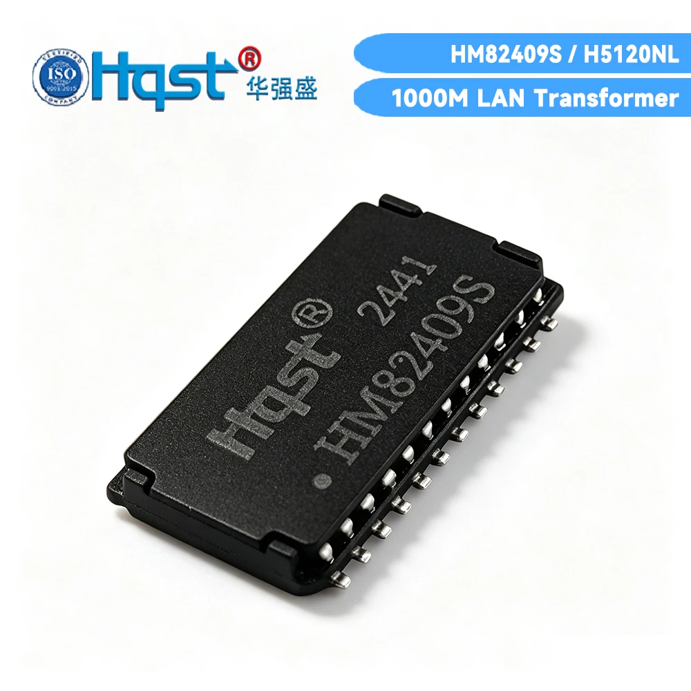 H5120NL|HM82409S ultrathin Gigabit network isolation filter SOP24 SMT1000MBase-t LAN transformer in laptop /optical module PCB