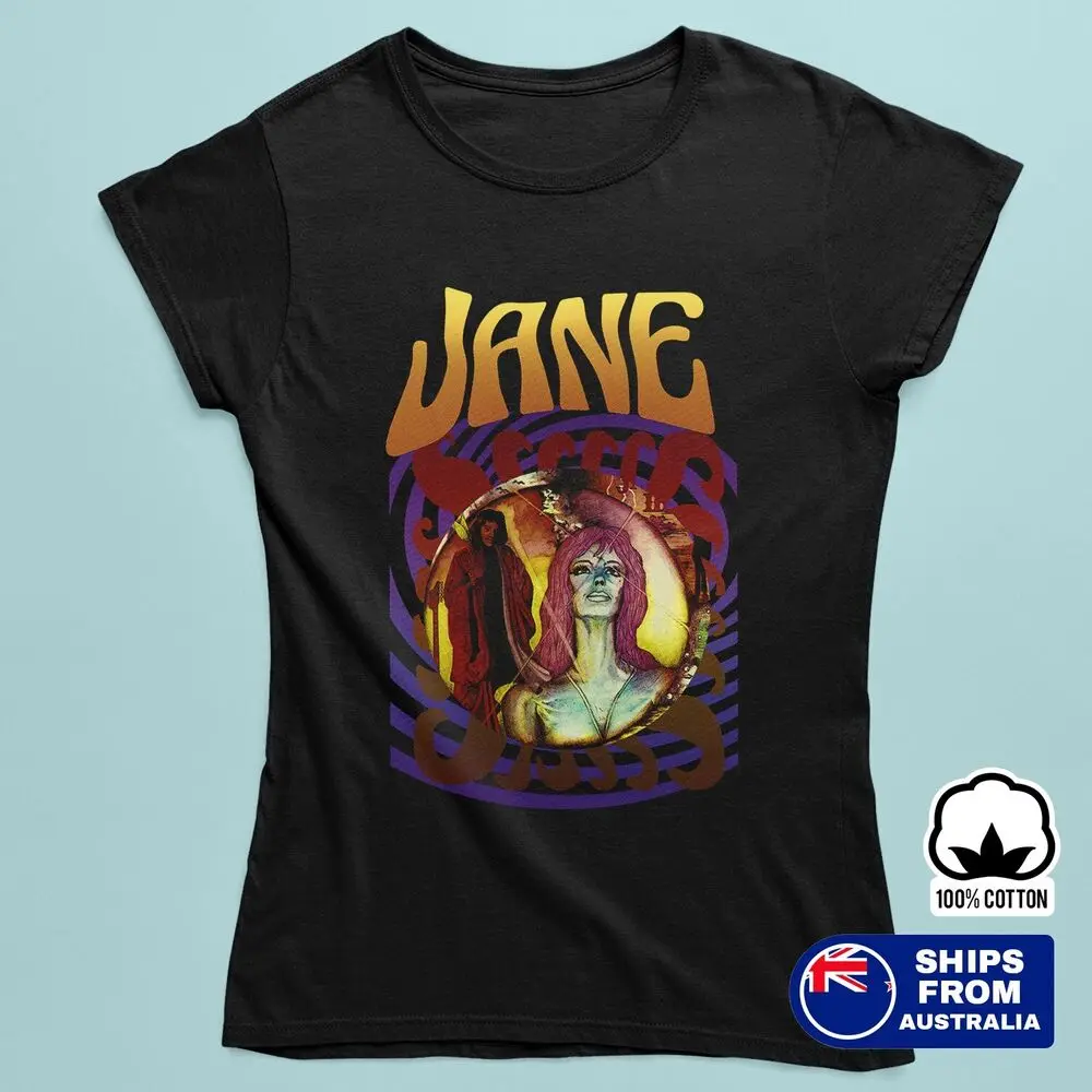 Jane Doe Psychedelic Graphic T-Shirt – Retro Vibes - Men's & Women's Tee