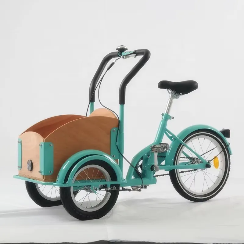 Single Speed Aluminium Alloy Frame Cargo Bike for Kids/children From China with Cheap Price