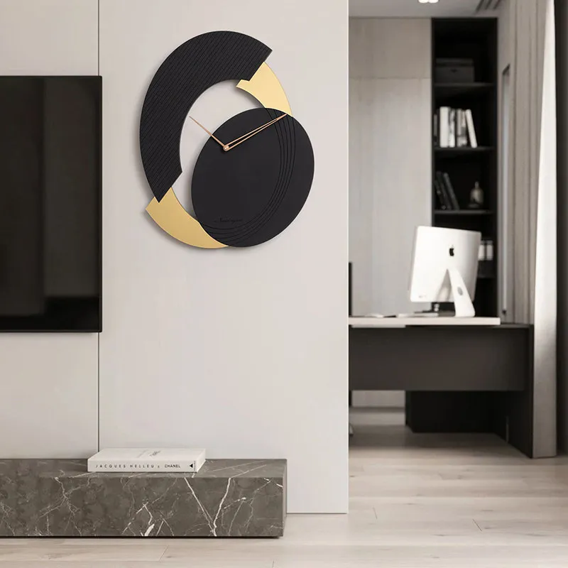 Luxury Home Wall Clocks Moisture Proof Personality Creativity Modern Simple Fashion Wall Clock Homes Decoration Household Use