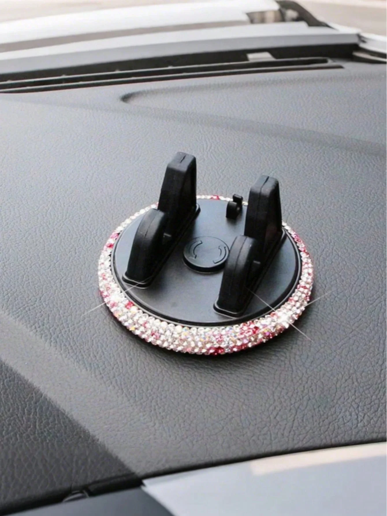 Supporto per telefono per auto Diamond: design femminile carino, supporti sul cruscotto, regolabile per viste paesaggistiche e ritratti, supporto adesivo
