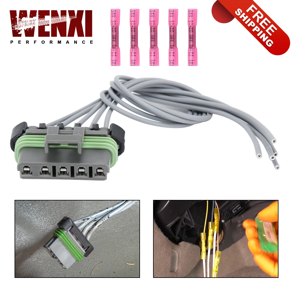 HVAC Blower Motor Resistor Harness 99595KW 2016 For Chevrolet Trax 2015 2016 2017 2018 2019 Plug And Play Car Accesories