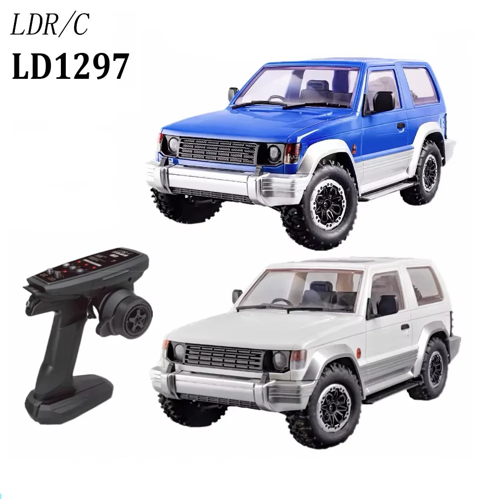 

LDRC 1/14 LD1297 RC Remote Controlled Car With Lighting Variable Speed Car Four Wheel Drive Drift Racing Model Toy Boy Gift
