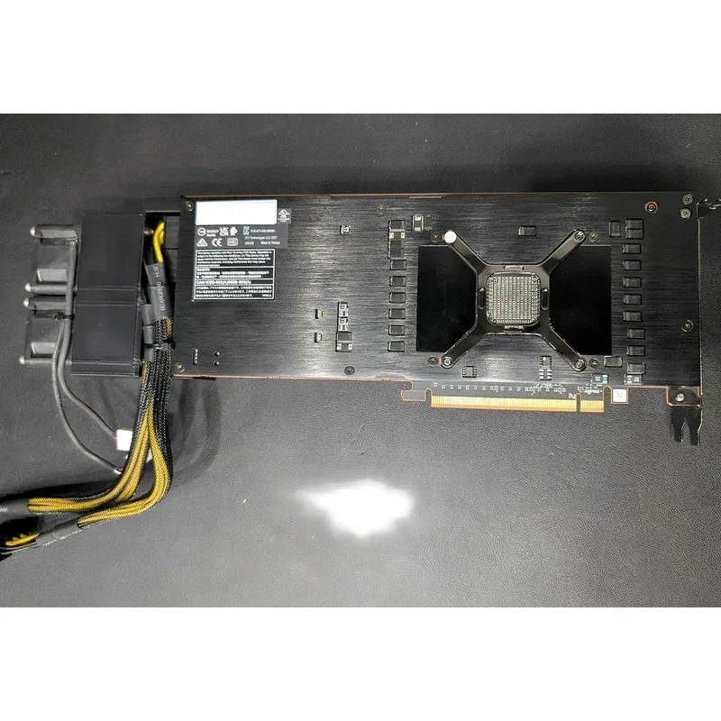 Dual 4CM High‑Speed Fan FOR AMD Radeon Pro V340 V620 GPU, Ultra Compact 4‑wire PWM Temperature Control