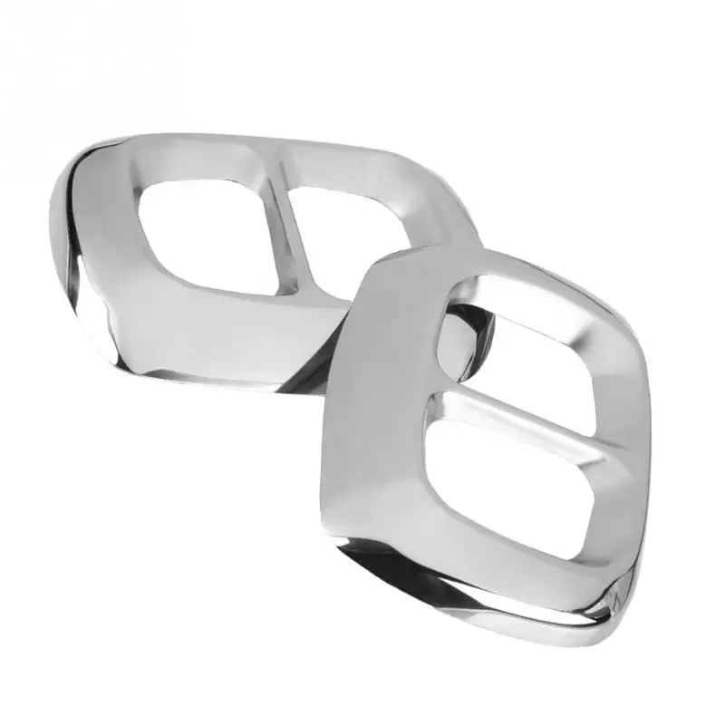 

2 шт., черная выхлопная труба из нержавеющей стали, выходная крышка, накладка для Mercedes Benz GLA Class X156 2015 2016 2017 2018, автозапчасти