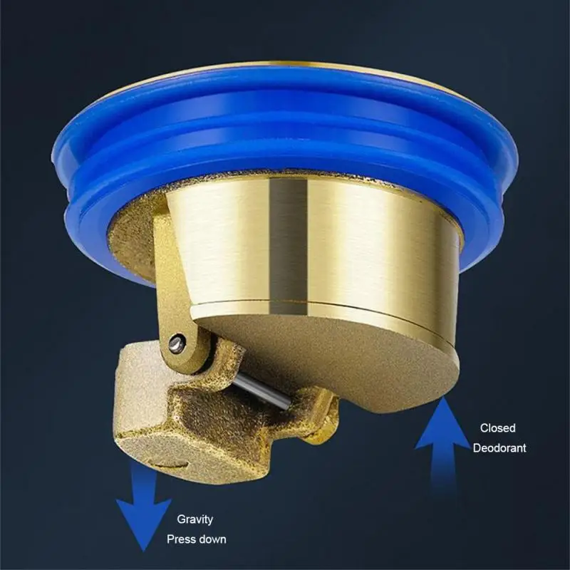 Easy To Clean Anti-return Odor And Anti-insect Artifact Multi-function Deodorizer No Odor Durable Shower Drain Plug Effective