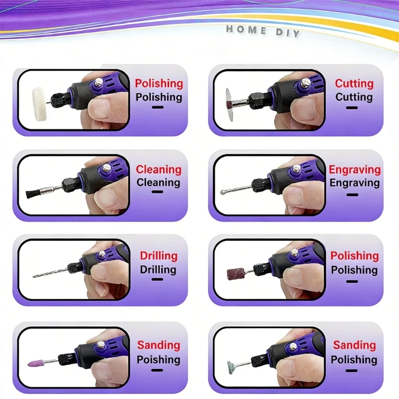 Electric Engraving Pen Set Pack of 88 Contains 82 Attachments for Accuracy Engraving Cutting Smoothing Polishing on high quality