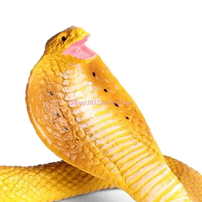 

R6FD Реалистичная модель змеи жизни, такая как модель фигурки змеи для декоров вечеринок на Хэллоуин