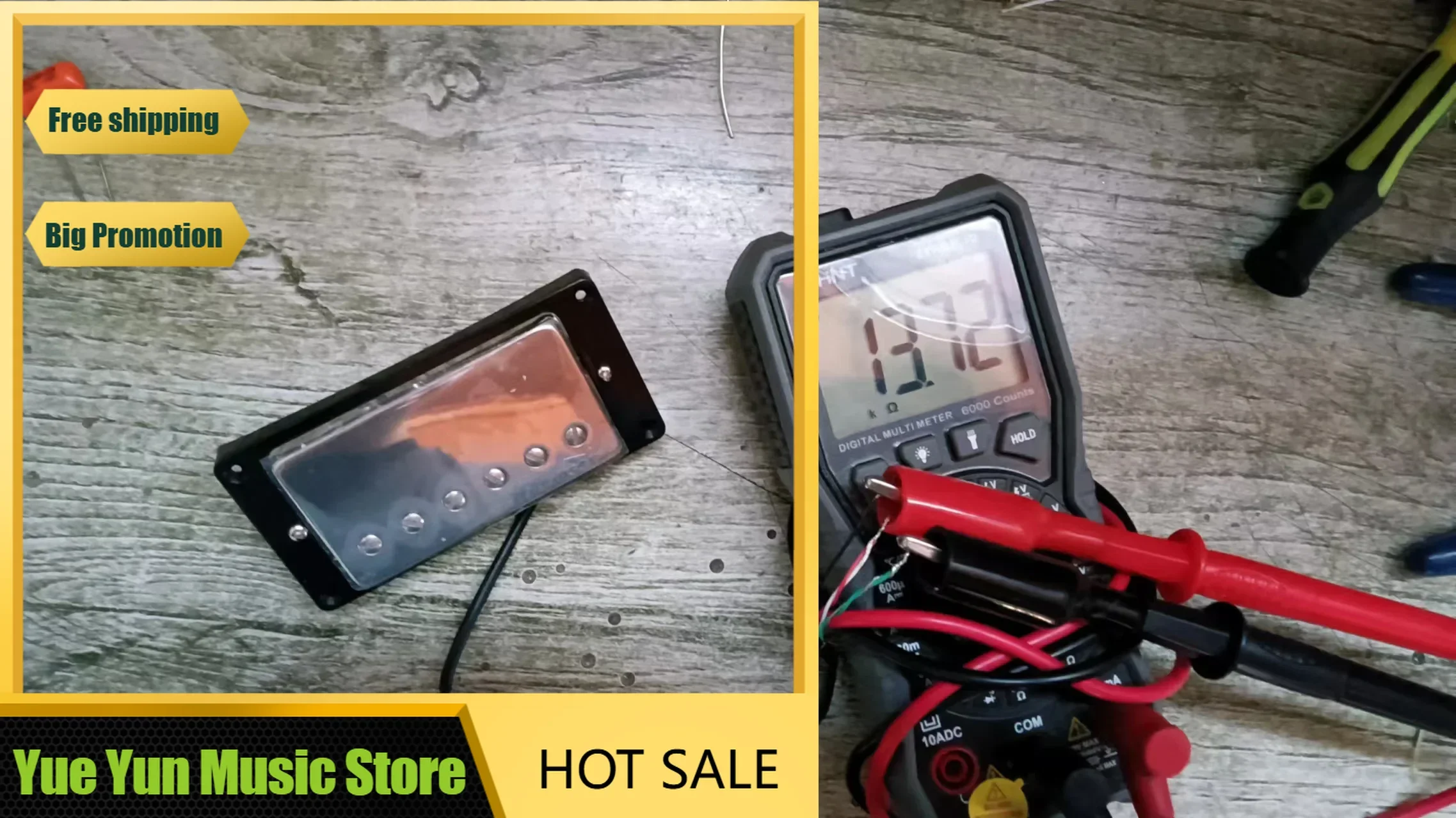 

Yue Yun Music Store--Discount Hot Sale--Wilkinson WVC AlNiCo V Humbucker Pickups 4C Nickel Silver Made in Korea