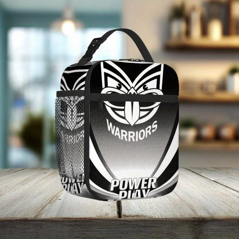 1pc Redcliffe Dolphins Warriors-Themed Lunch Box for, Office, Parties - Reusable Portable