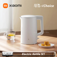NEW XIAOMI MIJIA Electric Kettle N1 Fast Hot boiling Stainless Water Kettle 220V Smart Electric Kettles 1.5L 1500W Home Coffee