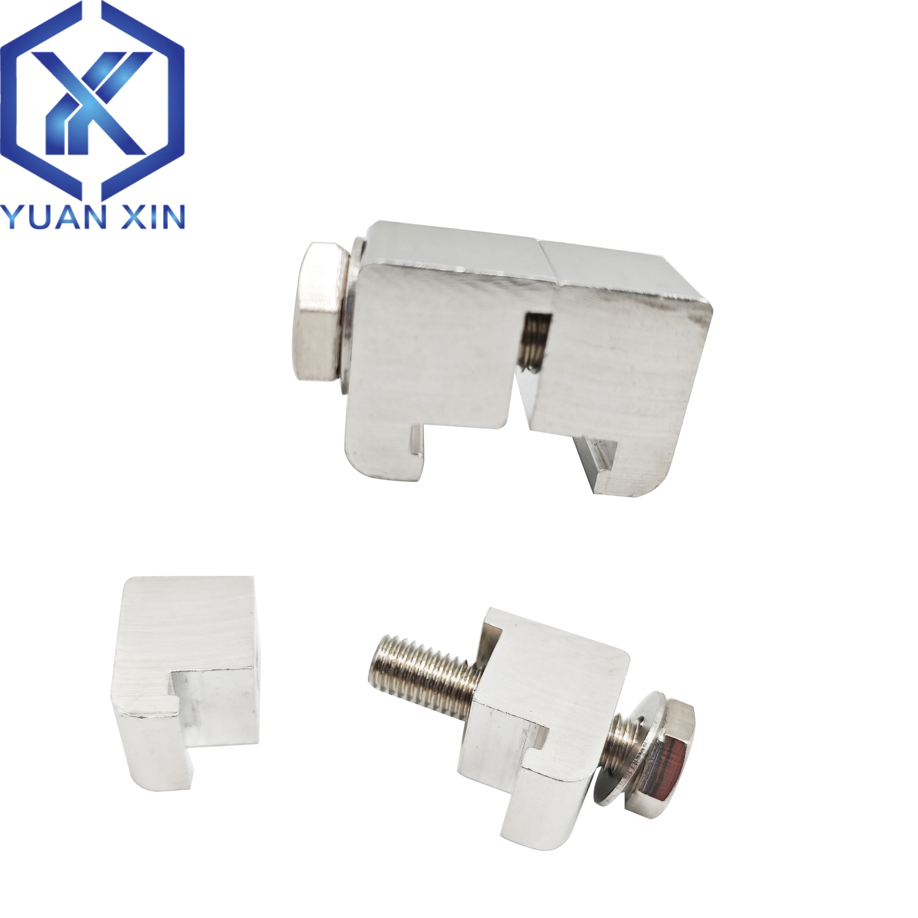 ISO vacuum aluminum alloy calipers ISO flange fixed C-type calipers M8 M10 M12 clamp buckle