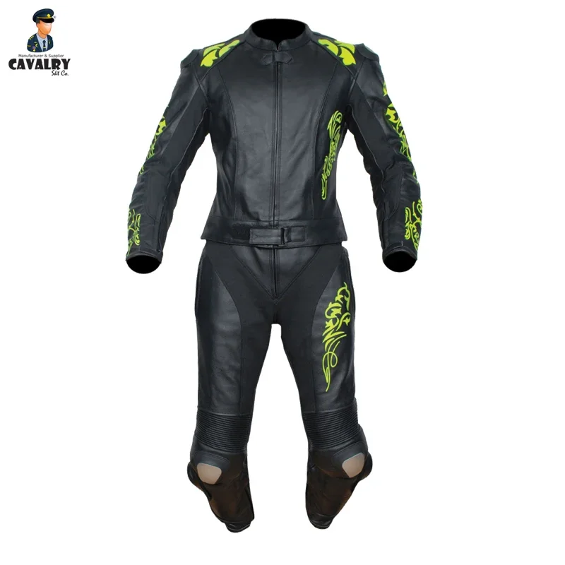 Racing Leather Motorcycle Suit Customized High Quality Design Men Motorcycle Summer Leather Suit