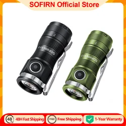 Sofirn-Mini lampe de poche LED aste avec porte-clés magnétique, torche d'urgence, SC13, SST40, 1300strada, Dul18350, 6000K