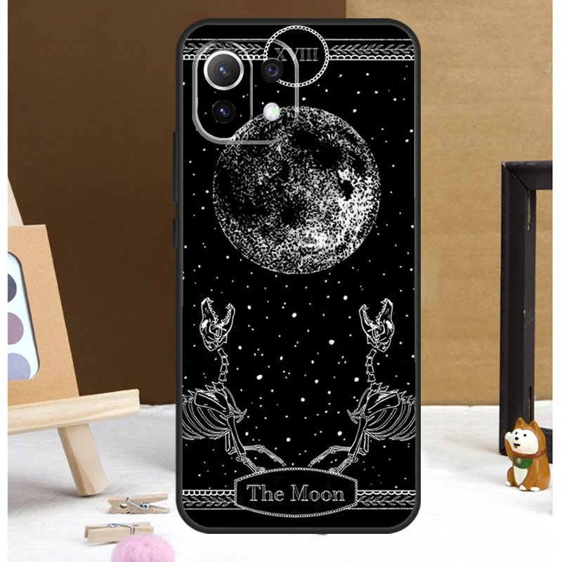 Witches Moon Tarot Case For POCO M6 X3 X5 X6 Pro F3 F5 M5s Cover For Xiaomi 13T 12T 11T 14 Pro 12 13 Lite Case