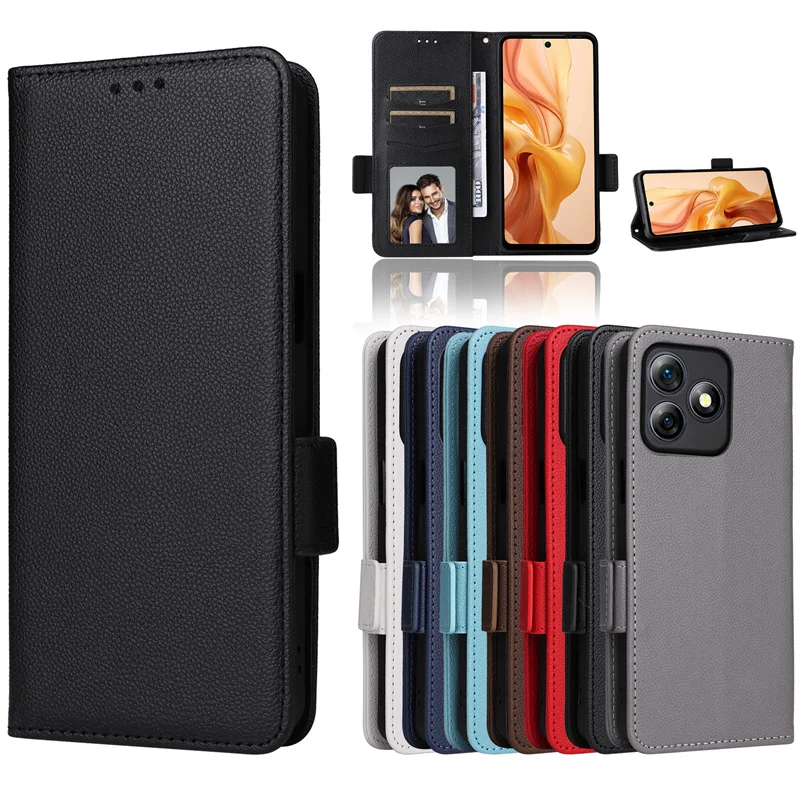 Pertain to Ulefone Note 18 Pro Luxury Flip PU Leather Wallet Lanyard Stand Case For Ulefone Note 18 Pro Phone Case