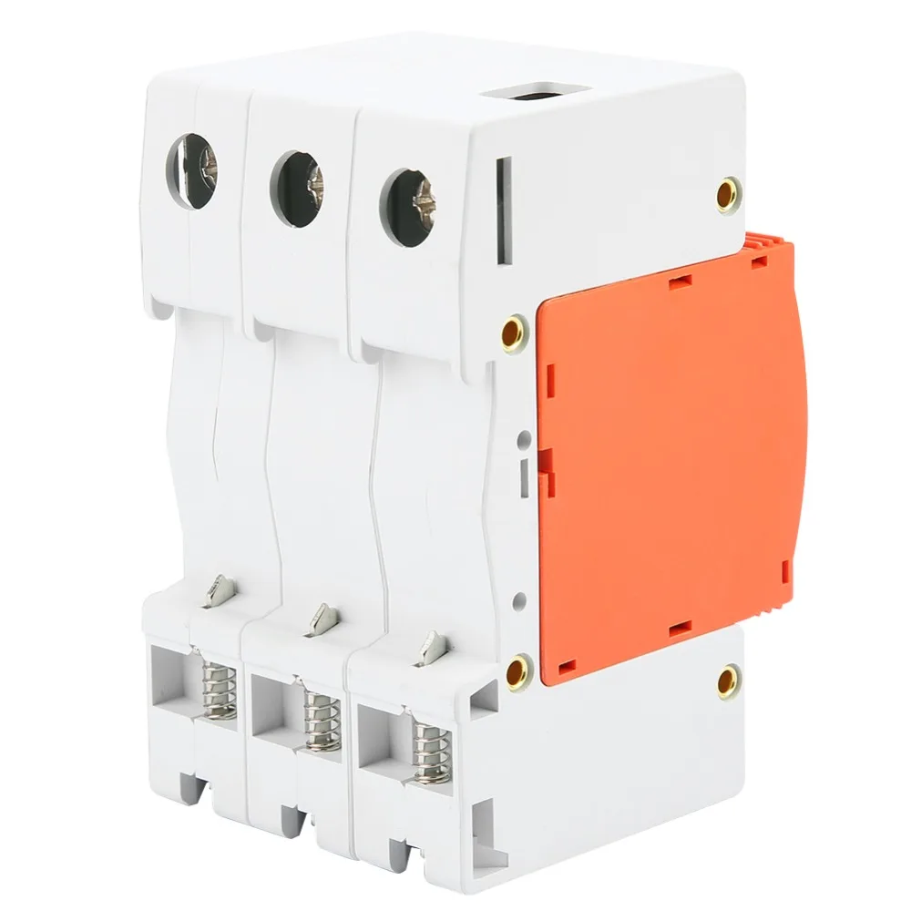 حماية الجهد الزائد 3P جهاز حماية المنزل 20kA-40kA 420V AC صواعق الجهد المنخفض DIN السكك الحديدية حامي البيت #2