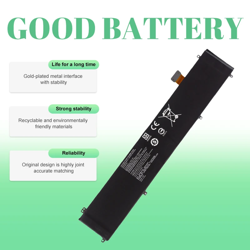 

RC30-0248 Аккумулятор для ноутбука Razer Blade Stealth 15 2018 2019 RTX 2070 Max-Q RZ09-02386 RZ09-02385 36 месяцев Бесплатная гарантия