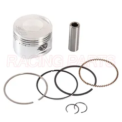 Juego de anillos de pistón de Pin para motocicleta, motor Horizontal, Dirt Pit Bike, ATV, Quad, LF 125, 52,4mm, 14mm, Lifan 125cc, 1P52FMI