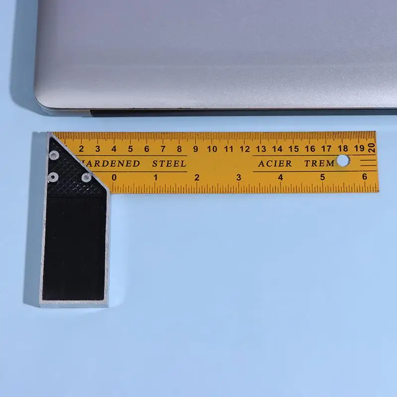 L-shaped High Precision Metal Carpentry Squares Multifunctional Corner Ruler For Woodworking Building Framing Design