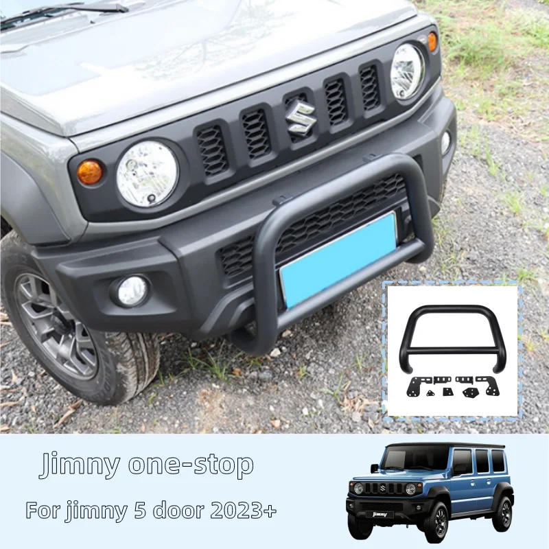 TELLIKA 5 Door Bull Bar Steel Accessories Front Bumper For Suzuki Jimny 2023 2024 2022 Bumpers 5 Doors