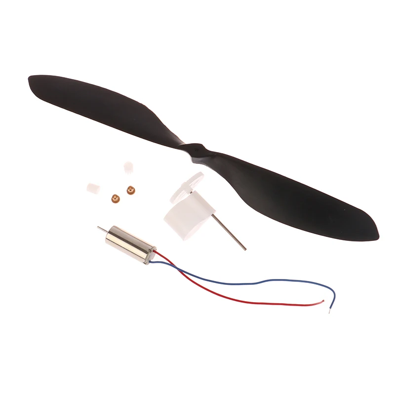 1Set 3.7V Model Airplane Micro 8520 Coreless DC Motor Propeller Gear Reduction Gearbox DIY Helicopter UAV RC Drone