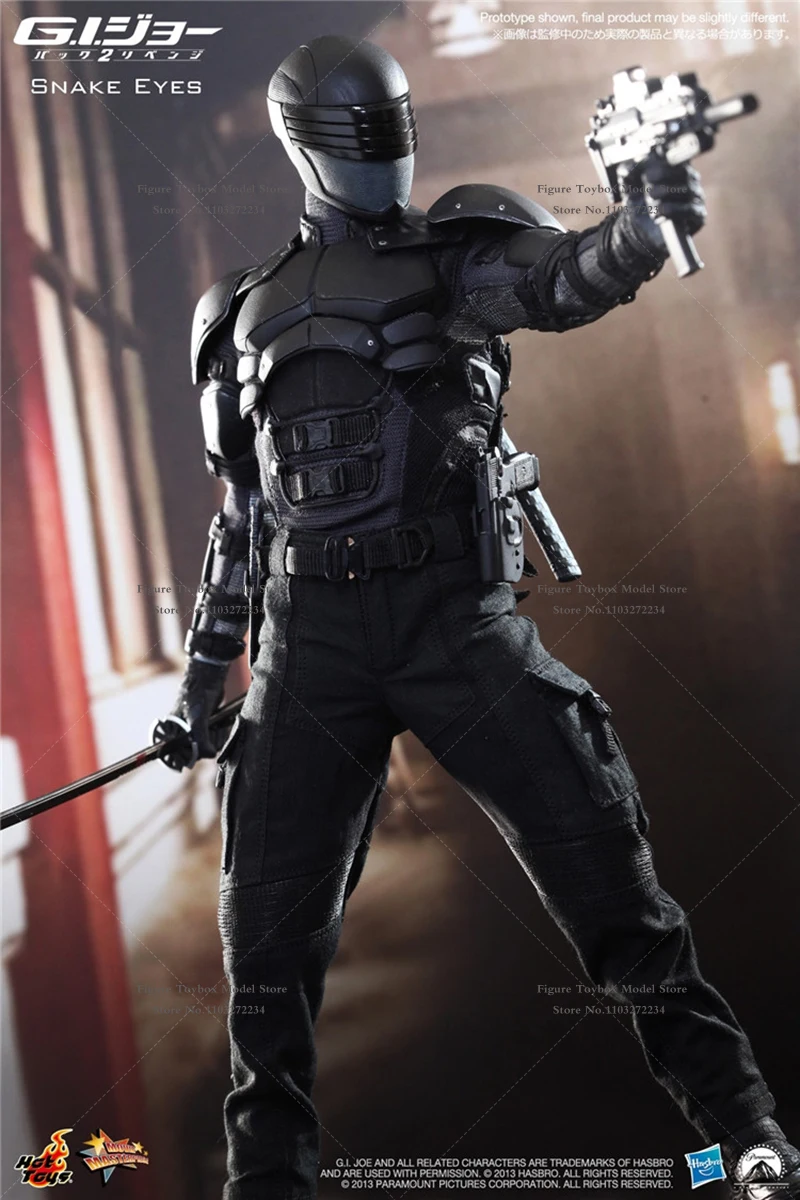 Hot Sale HotToys HT 1/6 MMS192 Snake Eyes Movable Soldier Model GIJOE Brave Guy Original Simulation 12