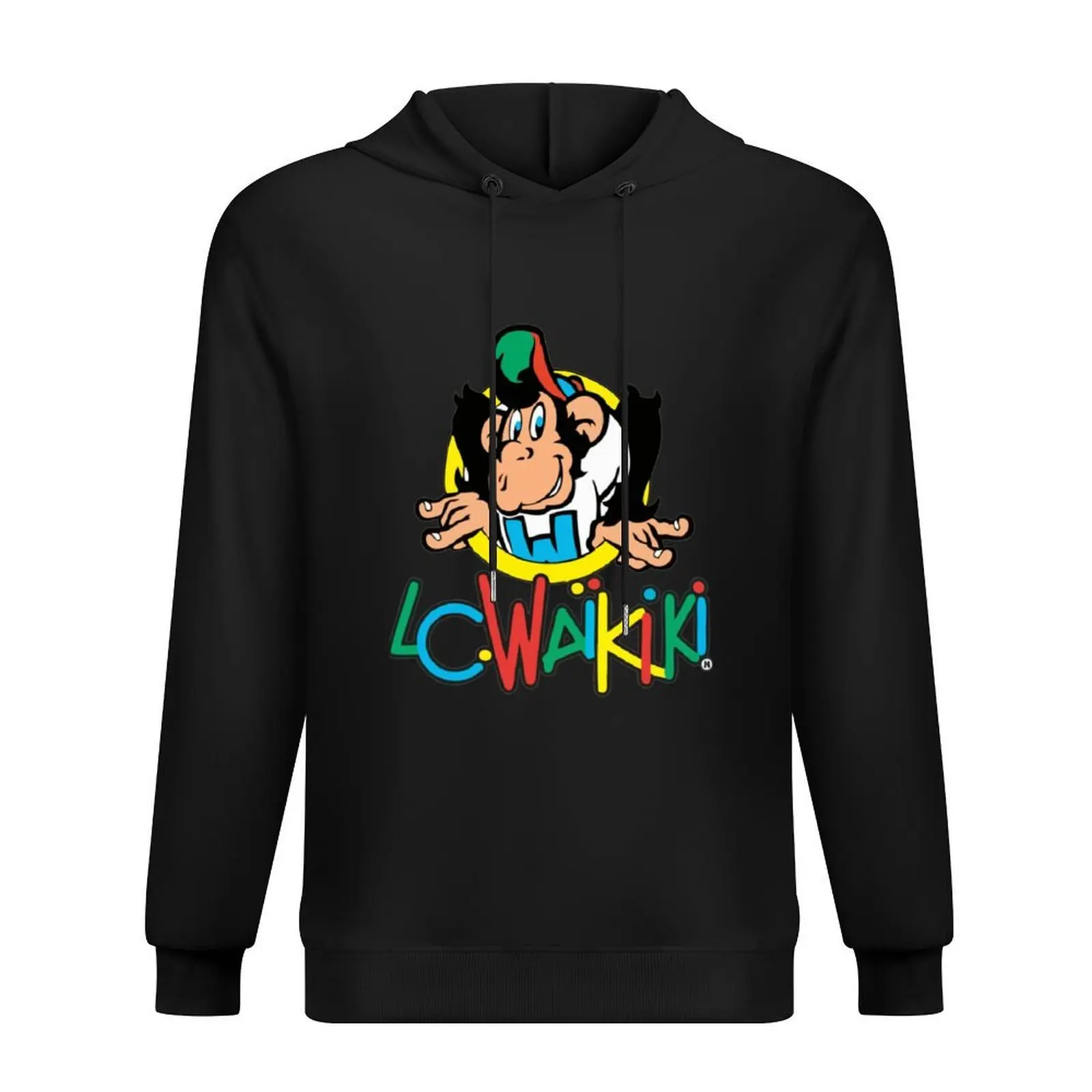 بضائع LC Waikiki Monkey الأساسية. هوديي الخريف الرجال العرق قميص مجموعة أنيمي الملابس الجديدة مقنعين المحملة #1