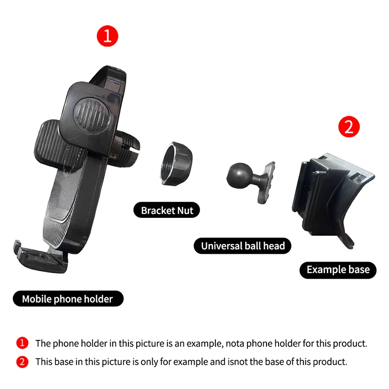 Phone Holder For Volvo V90 2016-2019 2020 2021 2022 2023 2024 Air Vent Mount Mobile Support GPS Stand Bracket Car Accessories