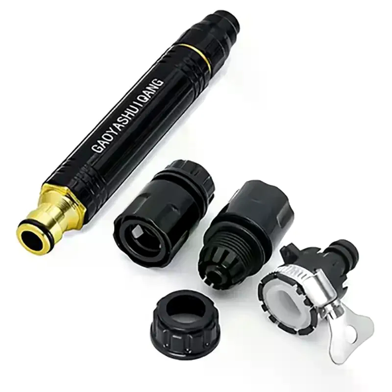 4 In 1 Car Wash  High Pressure Water Spray  Watering Hose Nozzle Sprinkler Water Jet