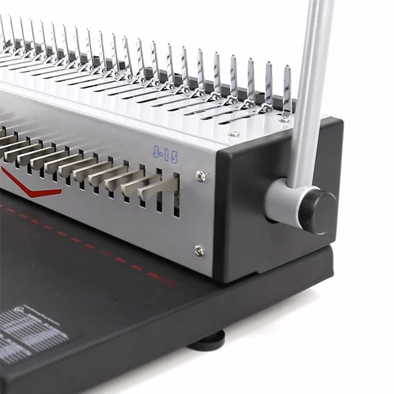 

S15 book 21-hole full-draw voucher apron punching machine file archive 10-hole clip apron binding machine contract text tender