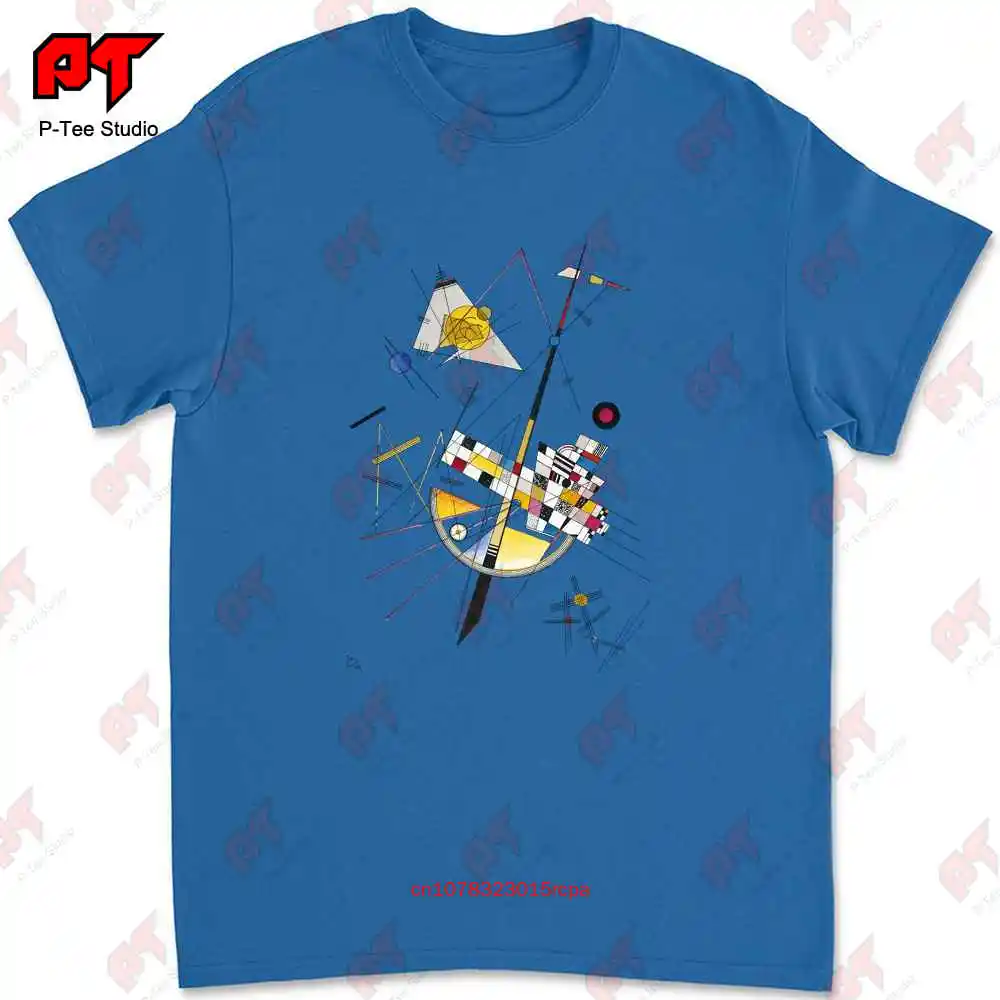 Camiseta Wassily Kandinsky Disegno de Arte Artístico de ópera, feliz ascenso, ZACD