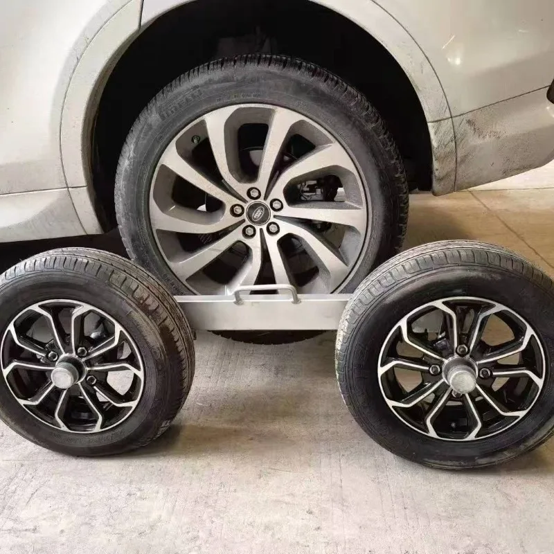 

Wrecker Auxiliary Wheel Trailer Wheel Rescue Small Trailer Accident Rescue Wrecker