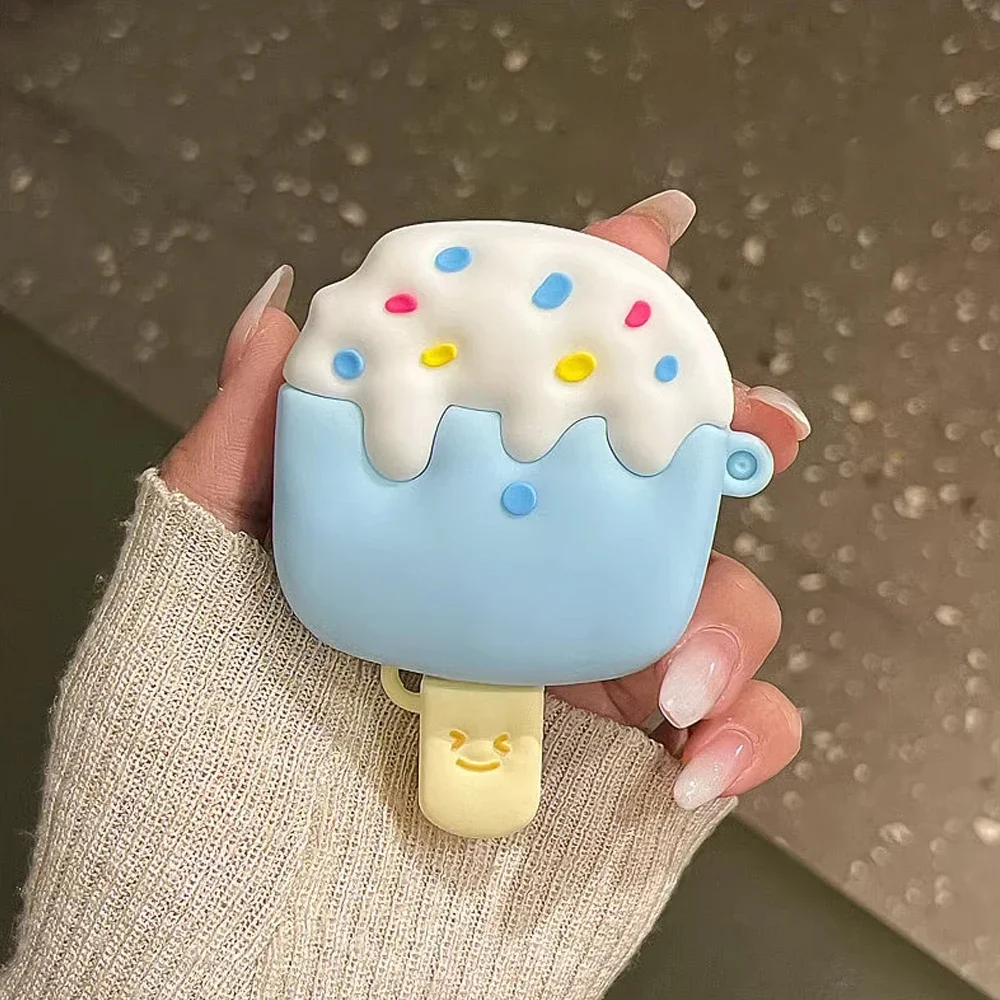 Étui pour écouteurs en silicone 3D pour Apple AirPods, 1, 2, 3 Pro, étui pour écouteurs Anime de dessin animé mignon, accessoires de breloques